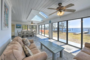 Updated Waterfront Escape with Dock and Fire Pit